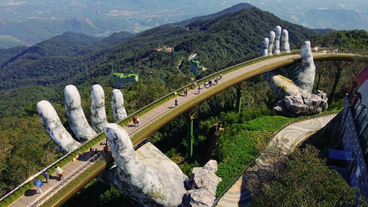 Фото Золотого моста в Нячанге