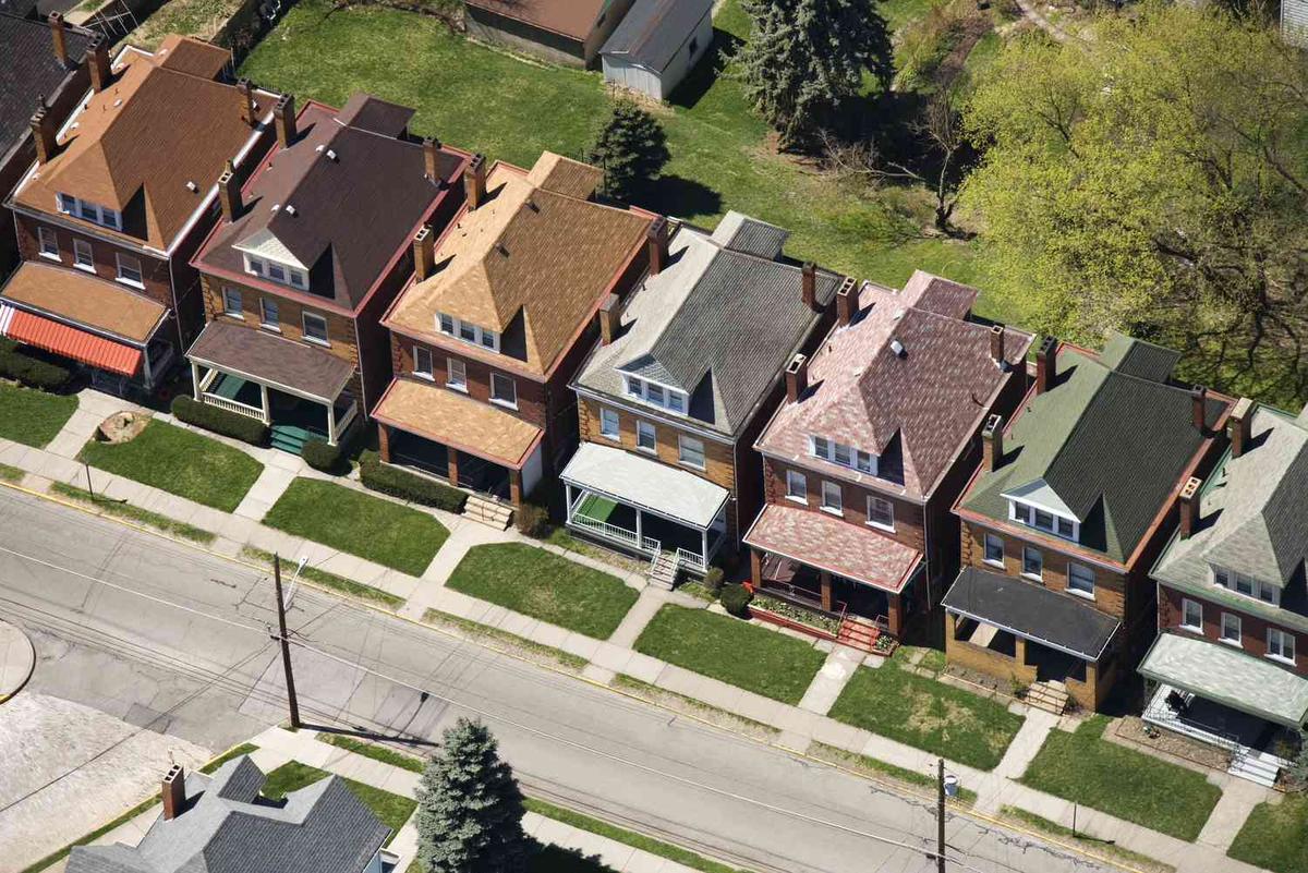 Американский пригород. Фото из открытых источников Яндекс