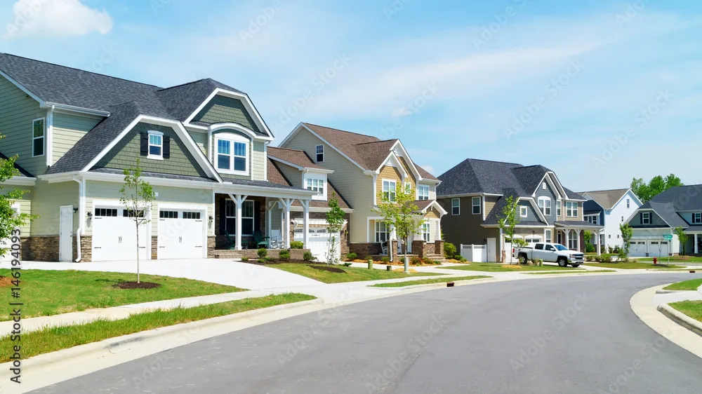 Американский пригород. Фото из открытых источников Яндекс