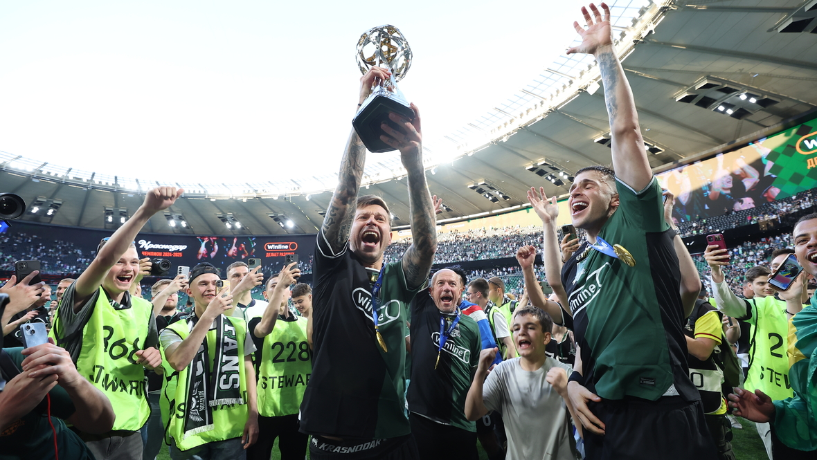 Фёдор Смолов впервые выиграл чемпионат России по футболу