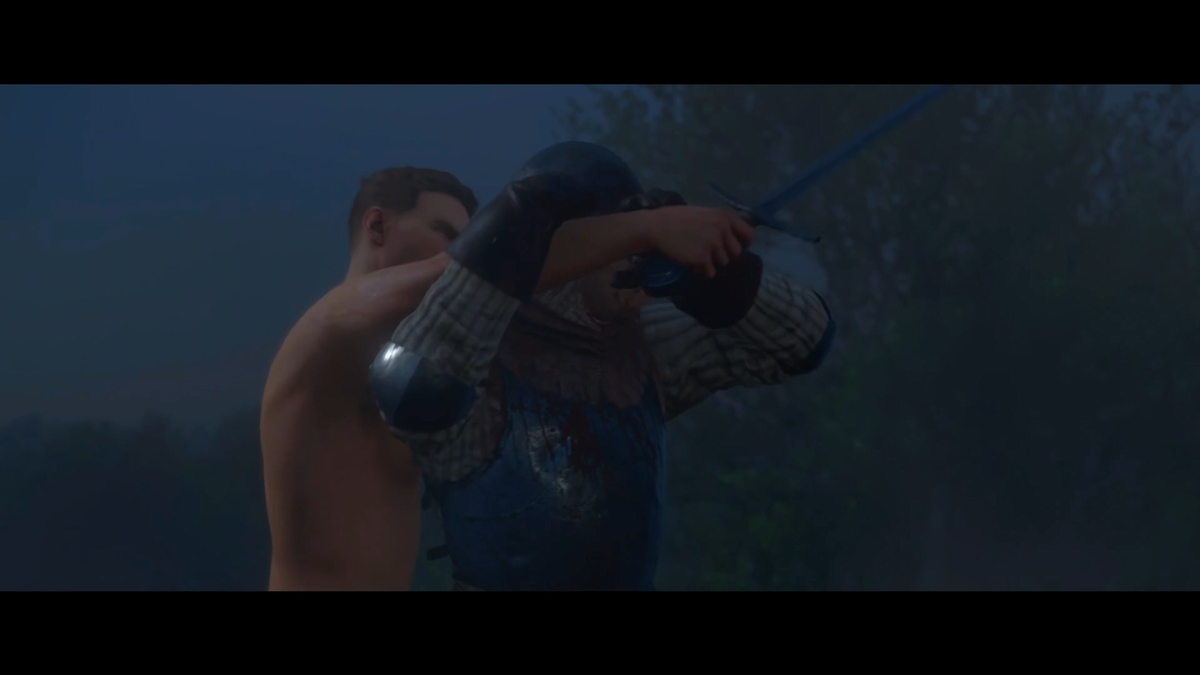 Нападение мародеров на Яна и Индржиха в игре Kingdom Come: Deliverance II