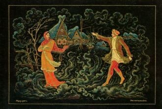 Изображение из открытых источников. Палех. И.А. Челышев