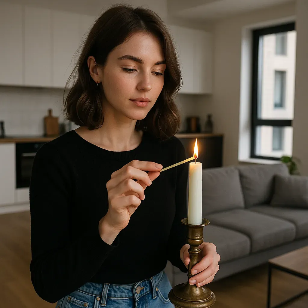 Картинка из личной коллекции автора. "Сила Свечи"