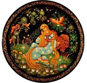 Изображение из открытых источников. Холуйская роспись