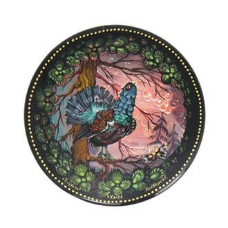 Из свободных источников. Холуйская роспись. Художник К. Кабакина