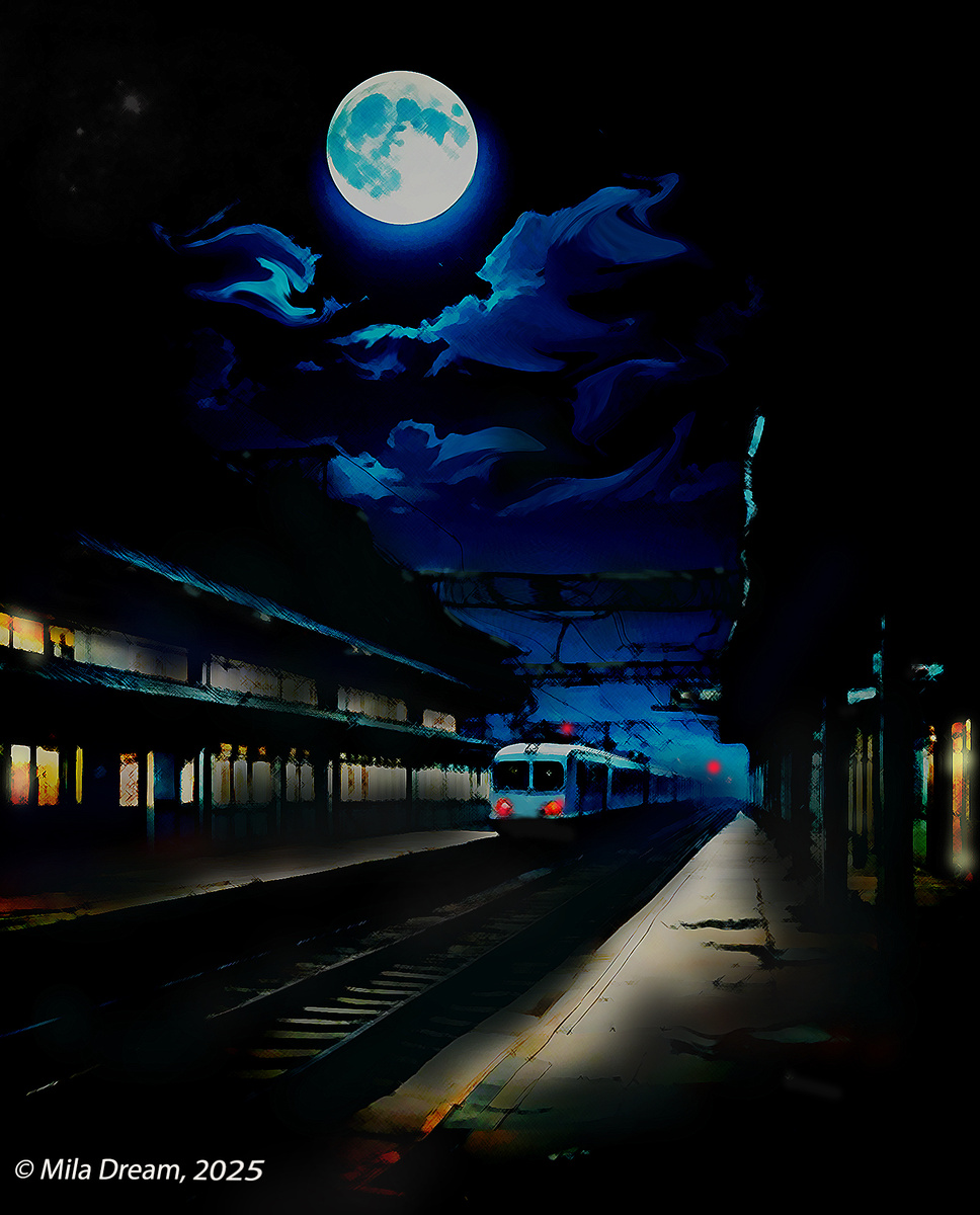 Пустой вокзал / The empty railway station