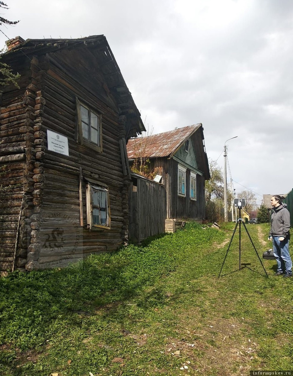 Специалисты разрабатывают проект реставрации Домика стрельца в Печорах. Фото здесь и далее: Археологический центр Псковской области
