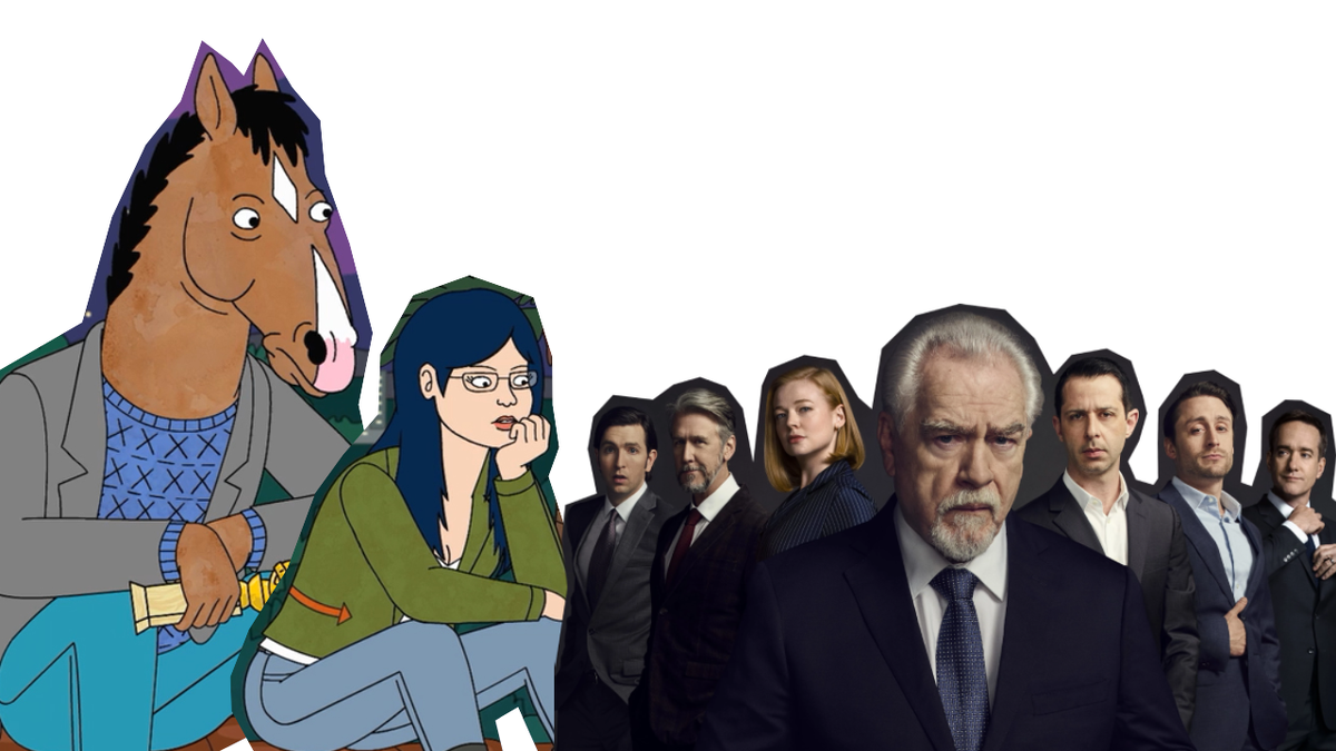 «Конь БоДжек»: БоДжек и Дайен Нгуен / «Наследники»: семейство Рой