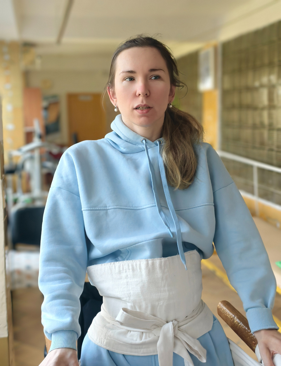 Стою в коленоупоре