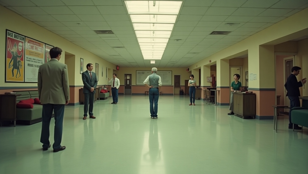 Символическое изображение неожиданного последствия объединения — застоя и отсутствия стимулов к развитию в "безопасном" мире без конкурентов.