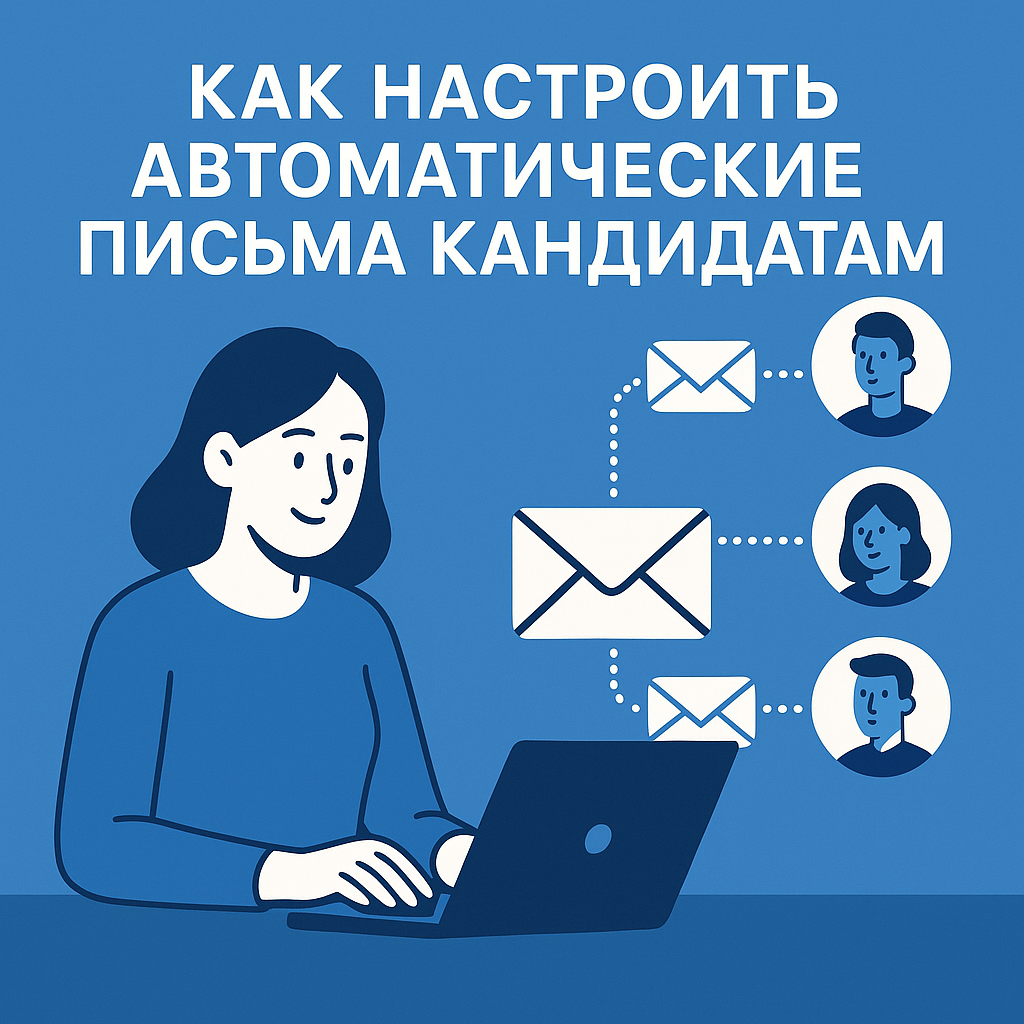    Как настроить автоматические письма для кандидатов