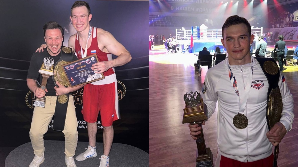    Курский боксер Михаил Усов — чемпион России