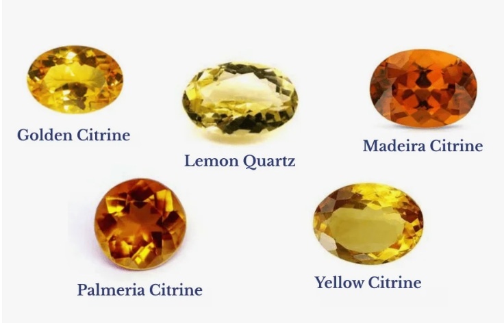 Разновидности цитрина