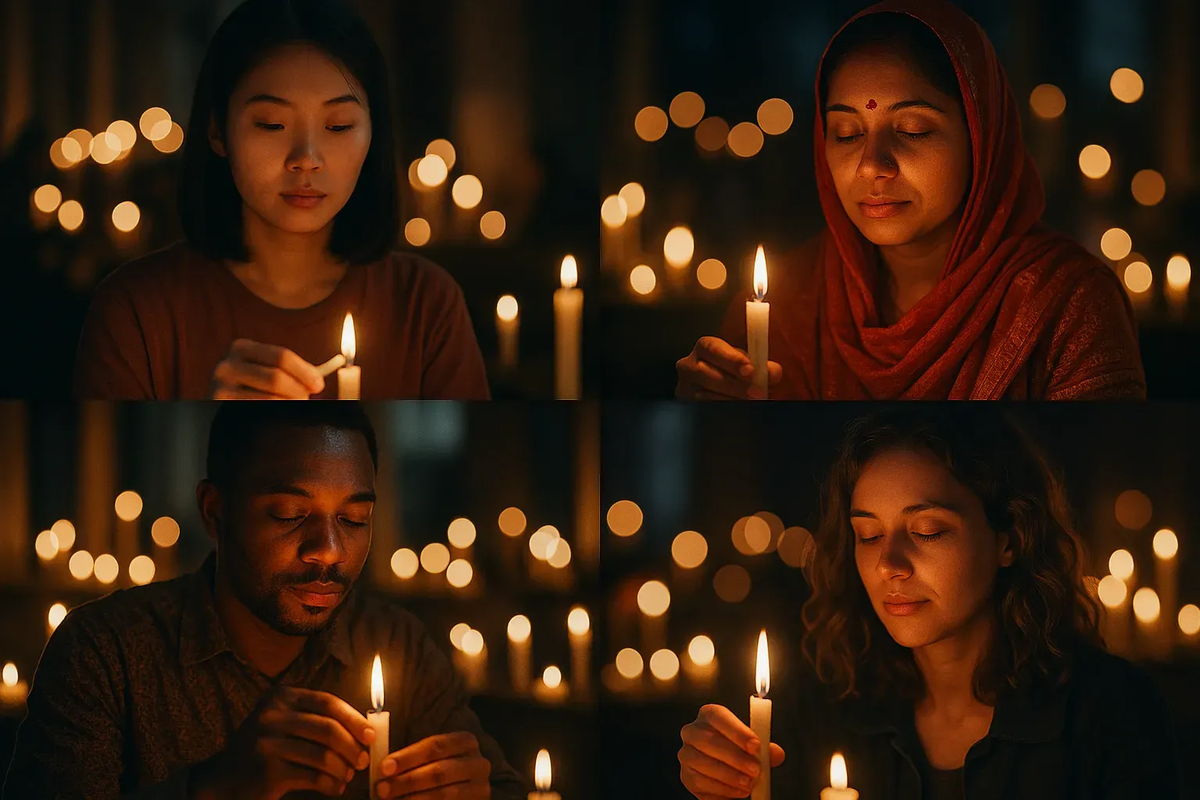 Картинка из личного архива автора. "Сила Свечи".