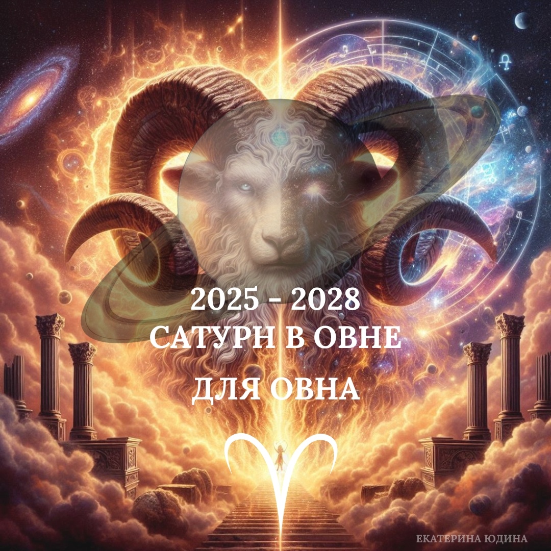 Сатурн в Овне для Овна 2025-2028. Астролог Екатерина Юдина 