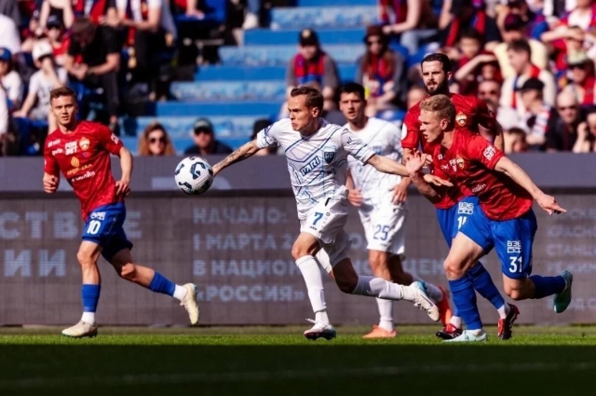    ФК «Пари Нижний Новгород» проиграл ЦСКА со счетом 0:2