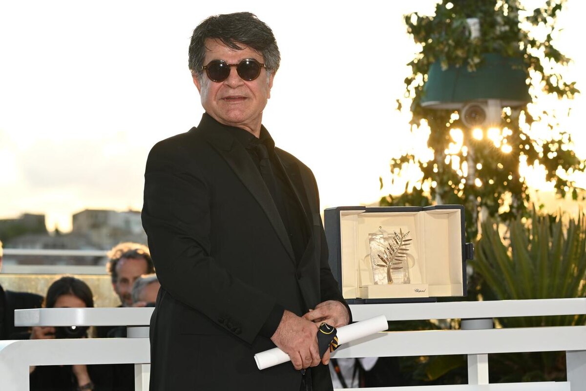    Режиссер фильма «Простая случайность» Джафар Панахи, получившего Золотую пальмовую ветвь © Valentina Claret / Keystone Press Agency / Global Look Press