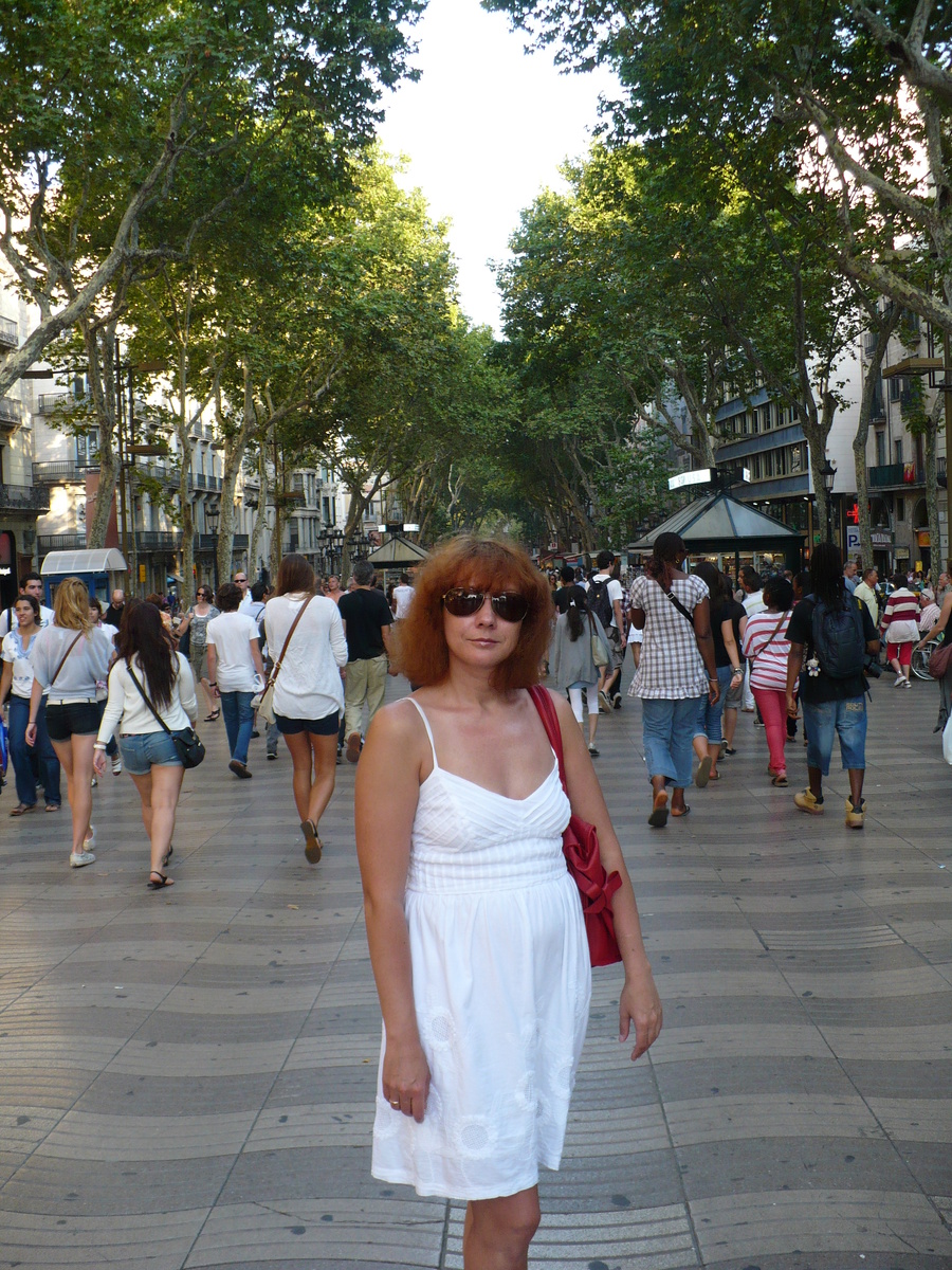 На бульваре Рамблас (Las Ramblas). Фото автора