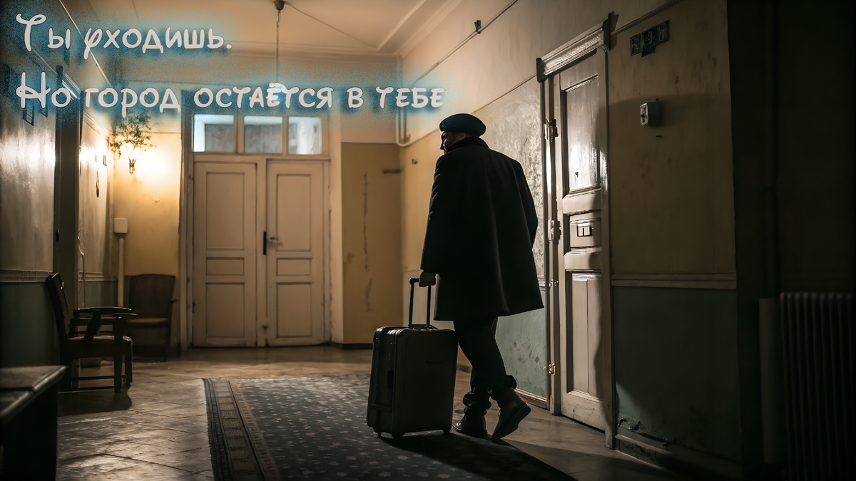 Ты уходишь, но город остаётся в тебе