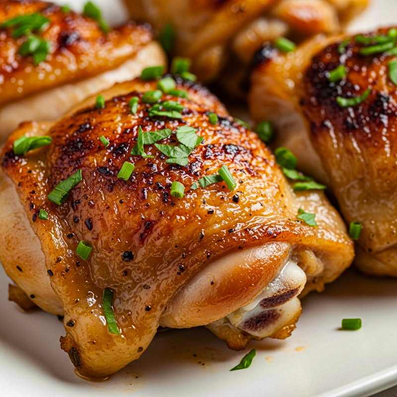 Сочные куриные бедра в ароматном маринаде