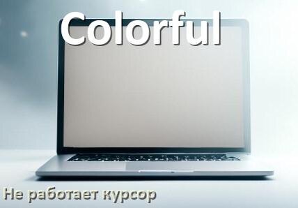 
Что делать если на ноутбуке Colorful пропал и не работает курсор мыши