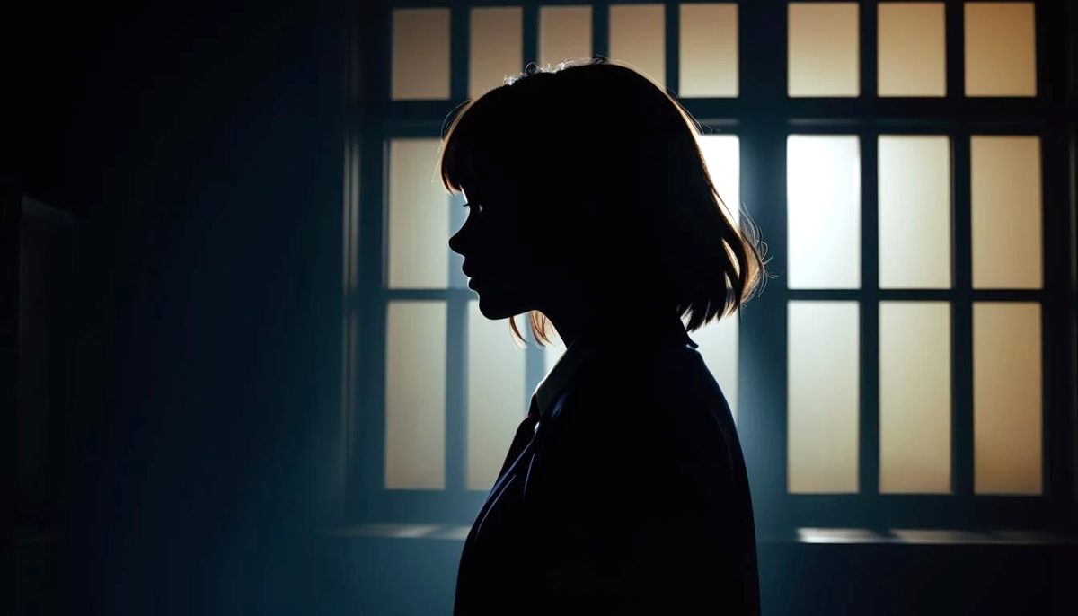 Когда-то она здесь училась.