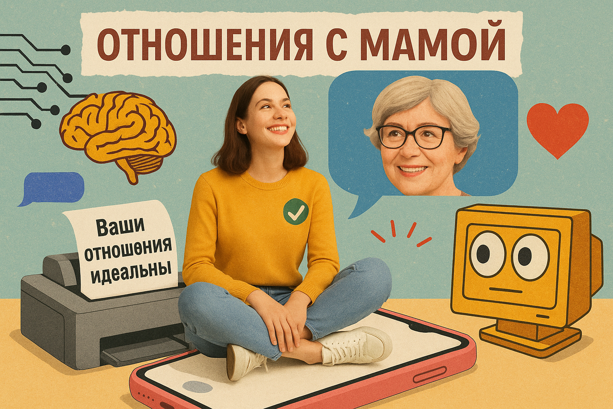 Нейросеть проанализировала мою переписку с мамой.