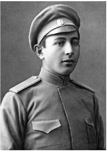 Юный доброволец Русской армии Иван (Ованес) Баграмян, Тифлис, 1915