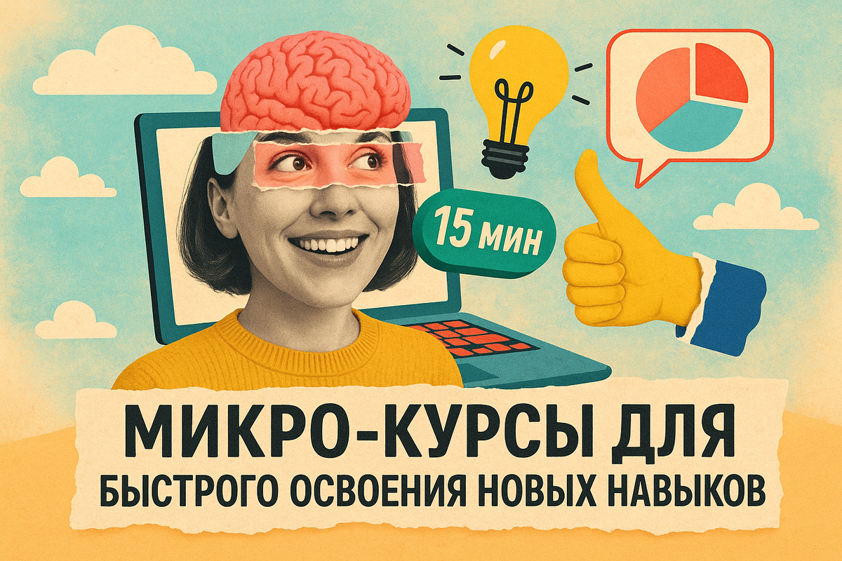 Персонализированные микро-курсы: как за 15 минут в день осваивать новые навыки.