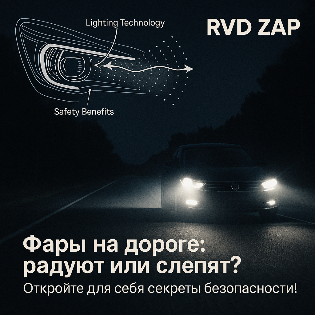    Причины ослепления встречных водителей фарами admin