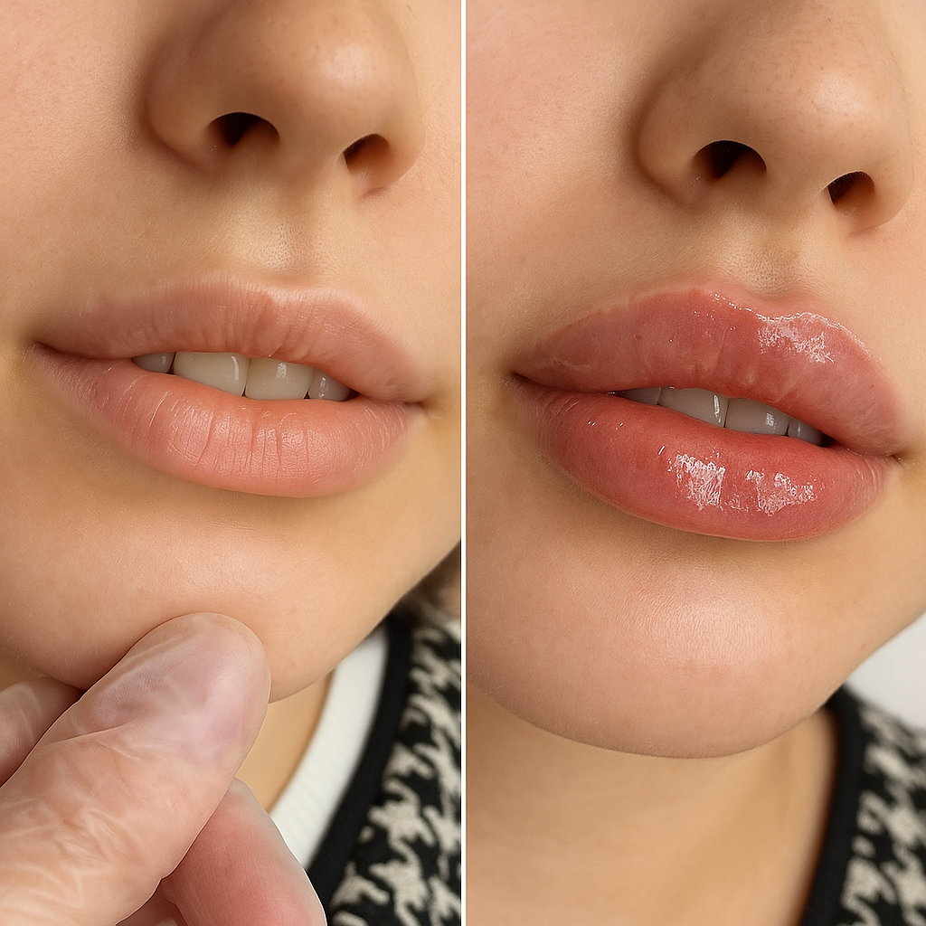 Контурная пластика губ врач-косметолог Марина Гогина Красногорск