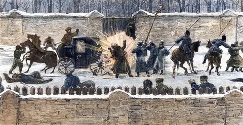 1 марта 1881 года. Карета императора Александра II