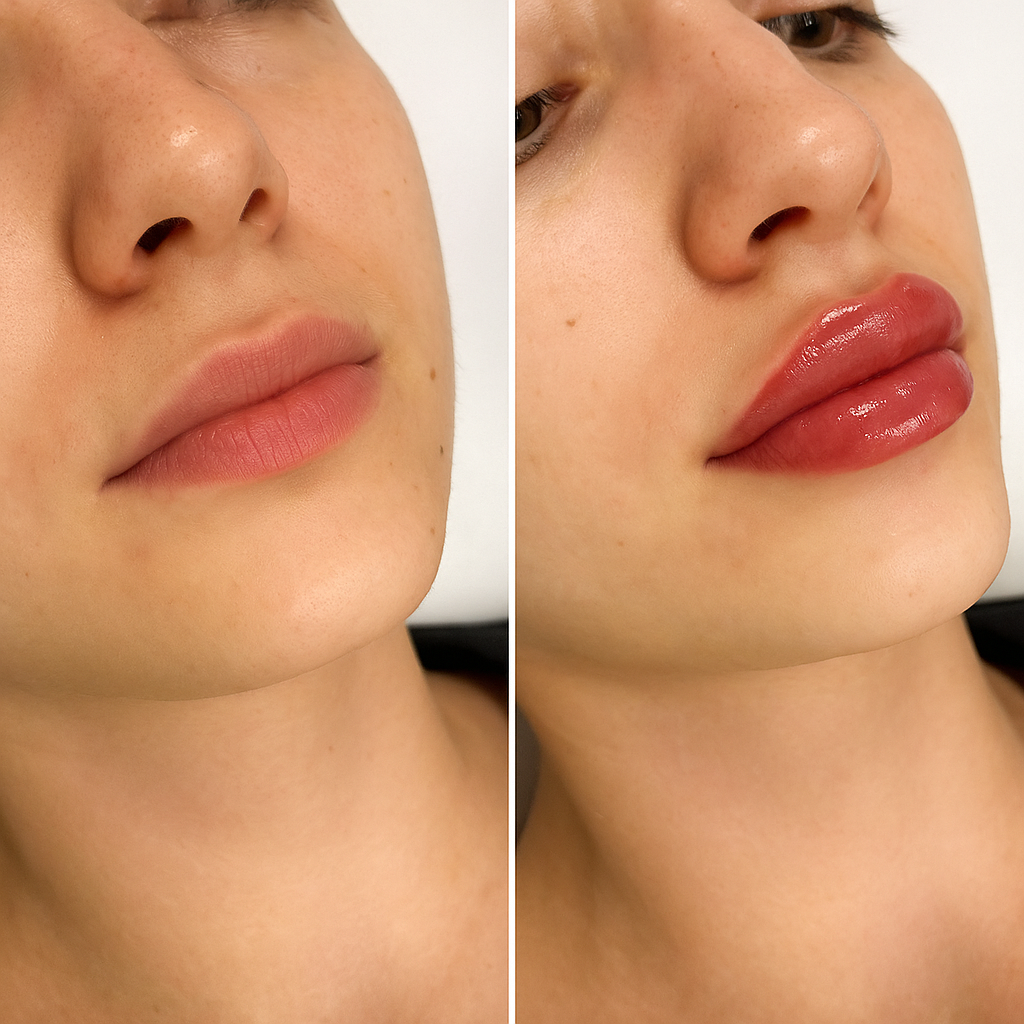 Увеличение губ врач-косметолог Марина Гогина Красногорск