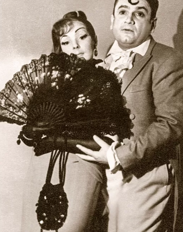 Ольга Аросева и Евгений Весник