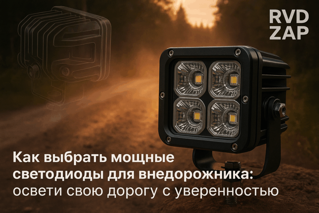    Выбор мощных светодиодов для внедорожника admin