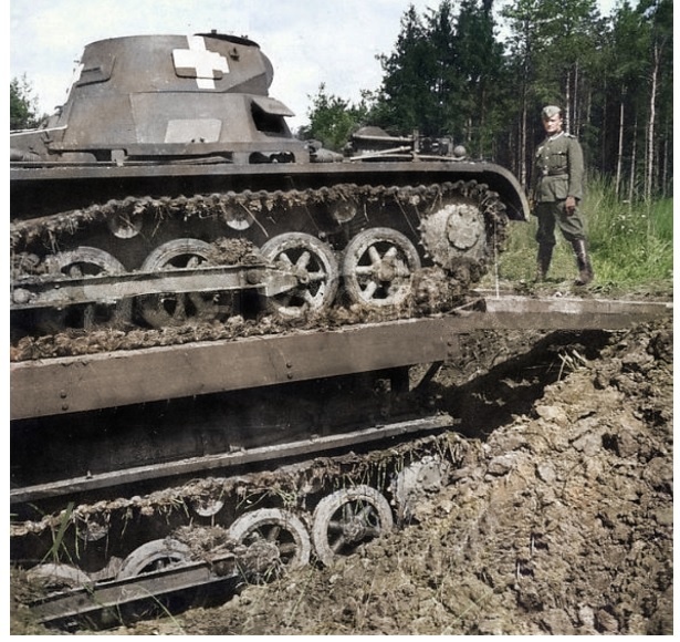 Brückenleger I auf Pz.Kpfw. I Ausf. A - ранняя версия 