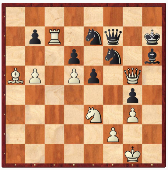 1. Ход белых, как бы Вы сыграли?