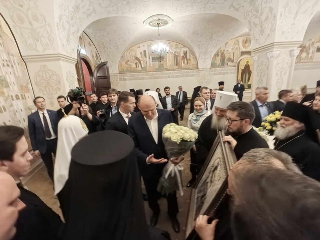  📷    Евгений Солнцев поздравил патриарха Кирилла в день его тезоименитства Белов Михаил Александрович