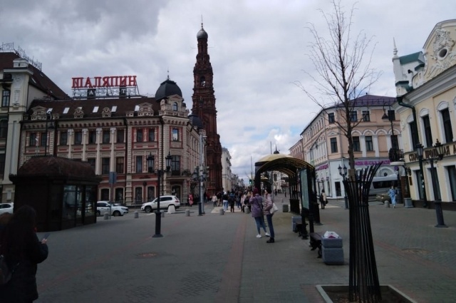    Улица Баумана - главная пешеходная улица в столице Казани. Фото: АиФ/ Ольга Любимова