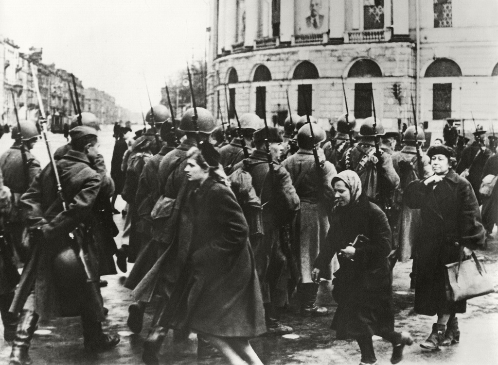 Ленинград в дни блокады