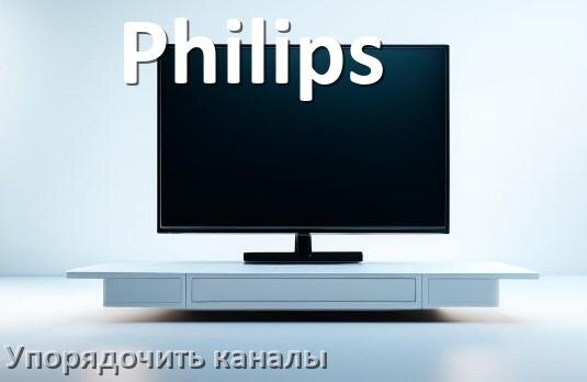 
Как в телевизоре Philips настроить порядок каналов и сортировать их