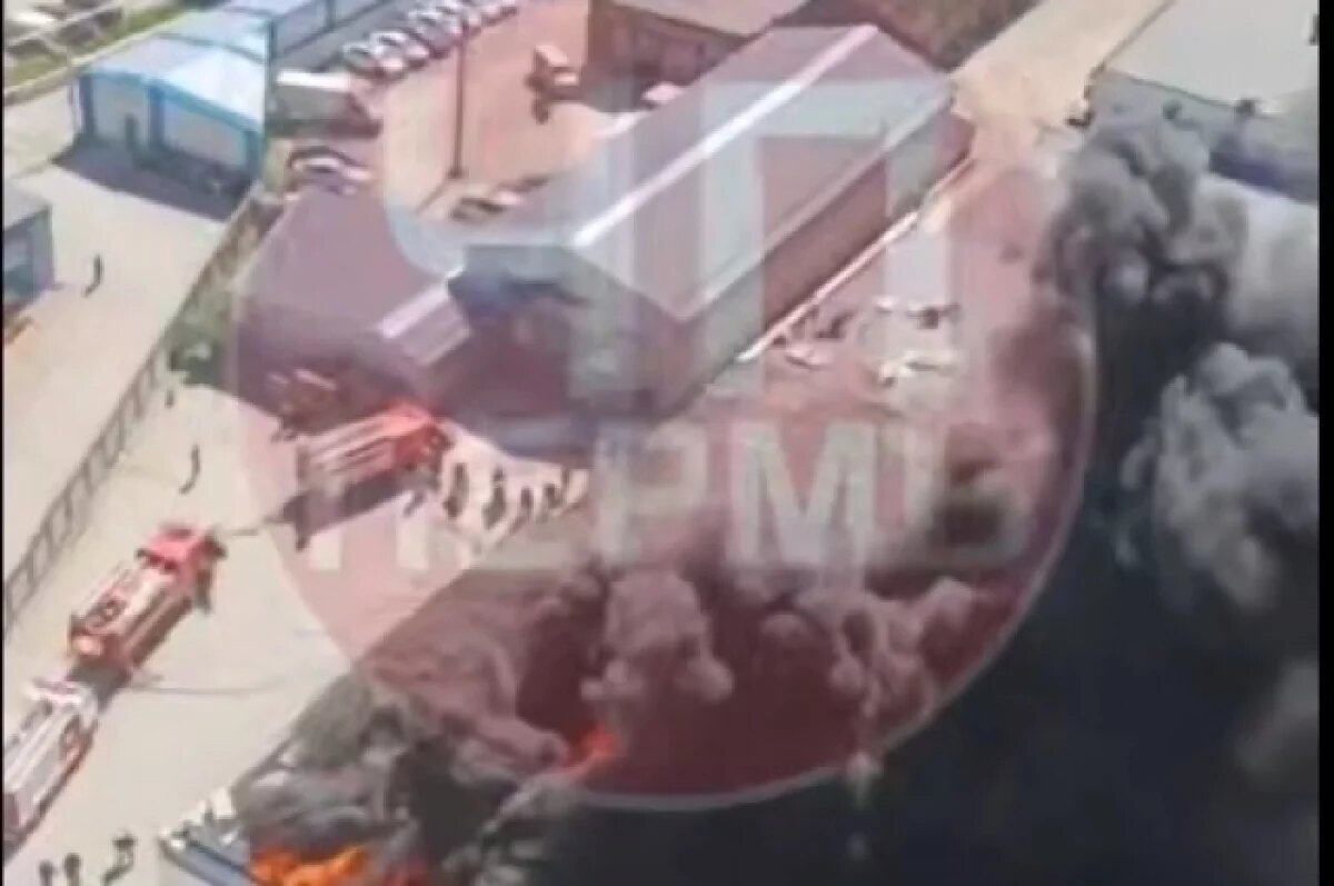    В МЧС назвали причину большого столба дыма в Мотовилихинском районе Перми