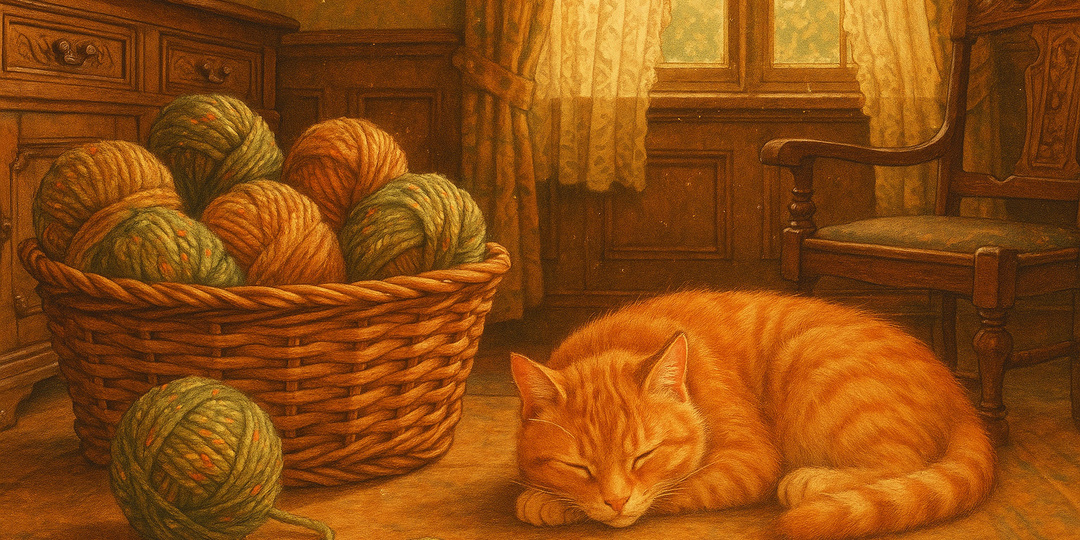 Как ИИ видит твидовую пряжу