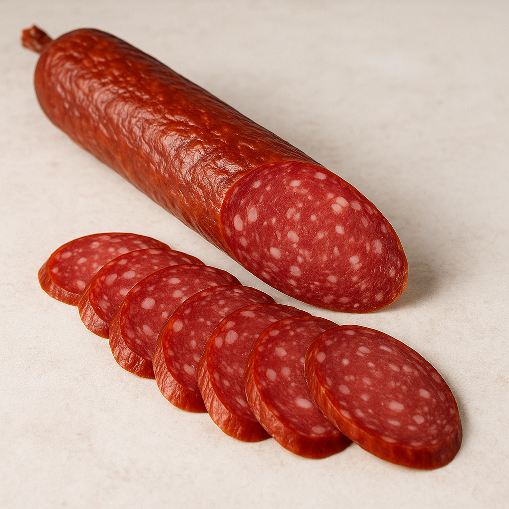 Почему колбасу принято нарезать под углом?