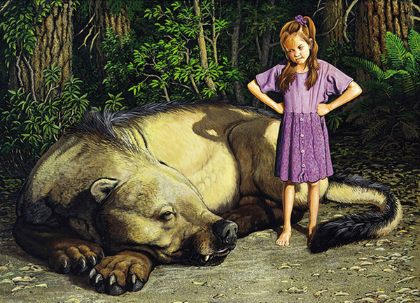 Почти фэнтэзийный креодонт и какая-то злая девочка