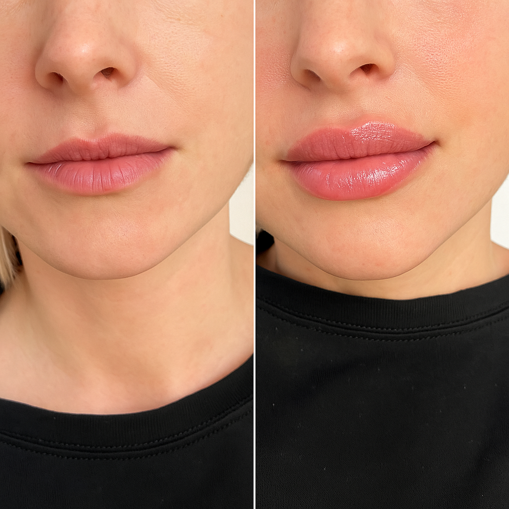 Контурная пластика губ врач-косметолог Марина Гогина Красногорск