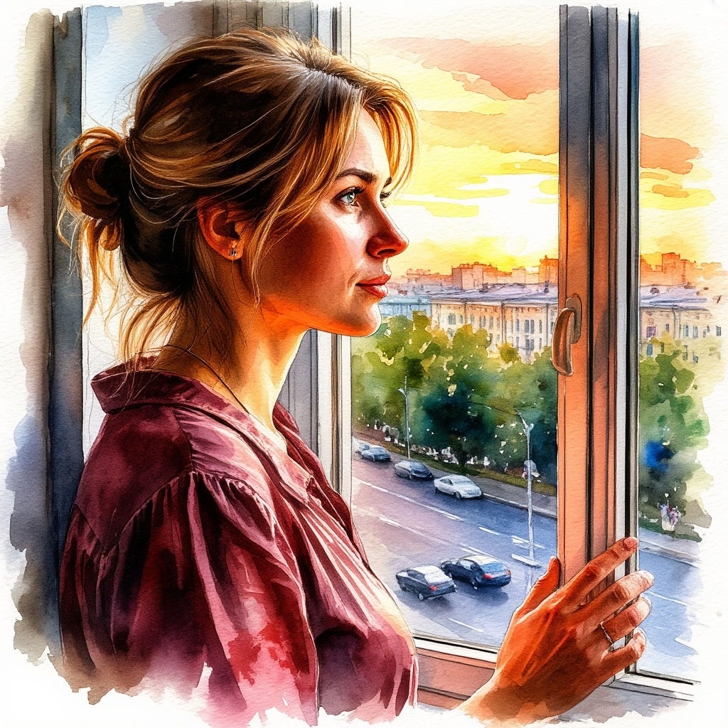 Главная героиня Настя