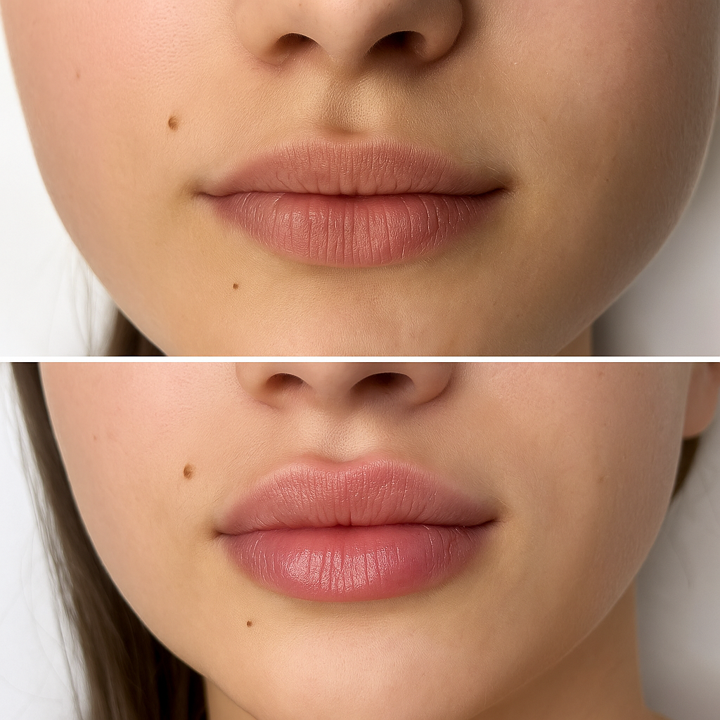 Контурная пластика губ врач-косметолог Марина Гогина Красногорск