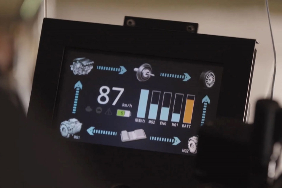 Прототип гибридного мотоцикла Yamaha