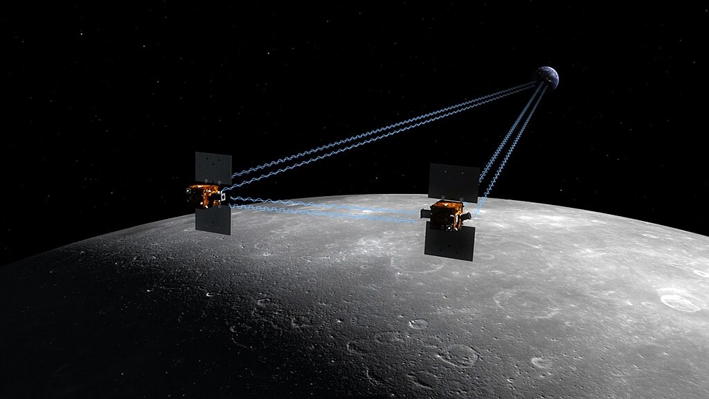 Лунные зонды GRAIL. Источник: NASA